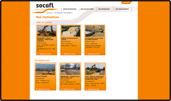 pétavit -socafl site internet