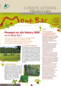 CG 43 lettre natura 2000