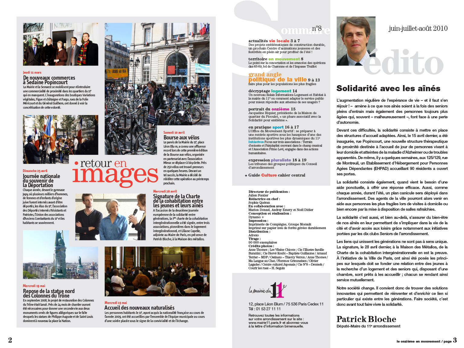 Mairie onzième journal