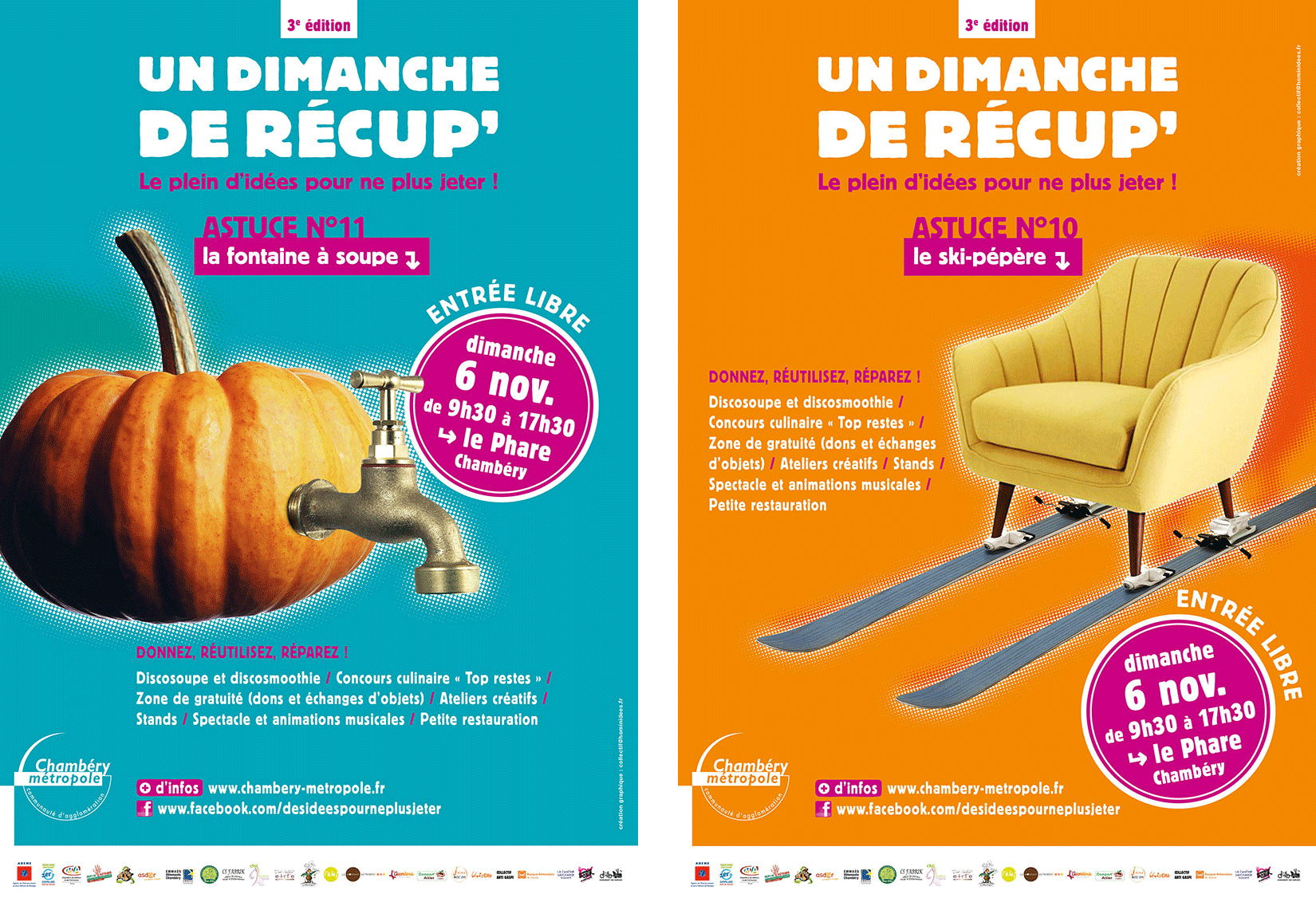 campagne Chambéry métropole dimanche de récupération