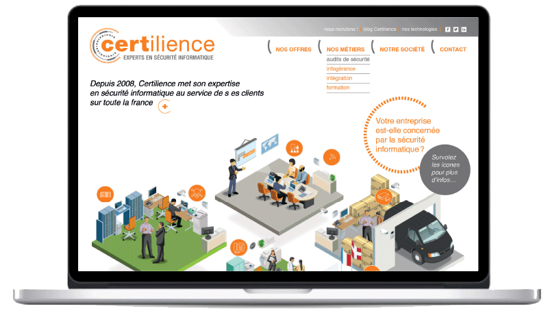 identité certilience site